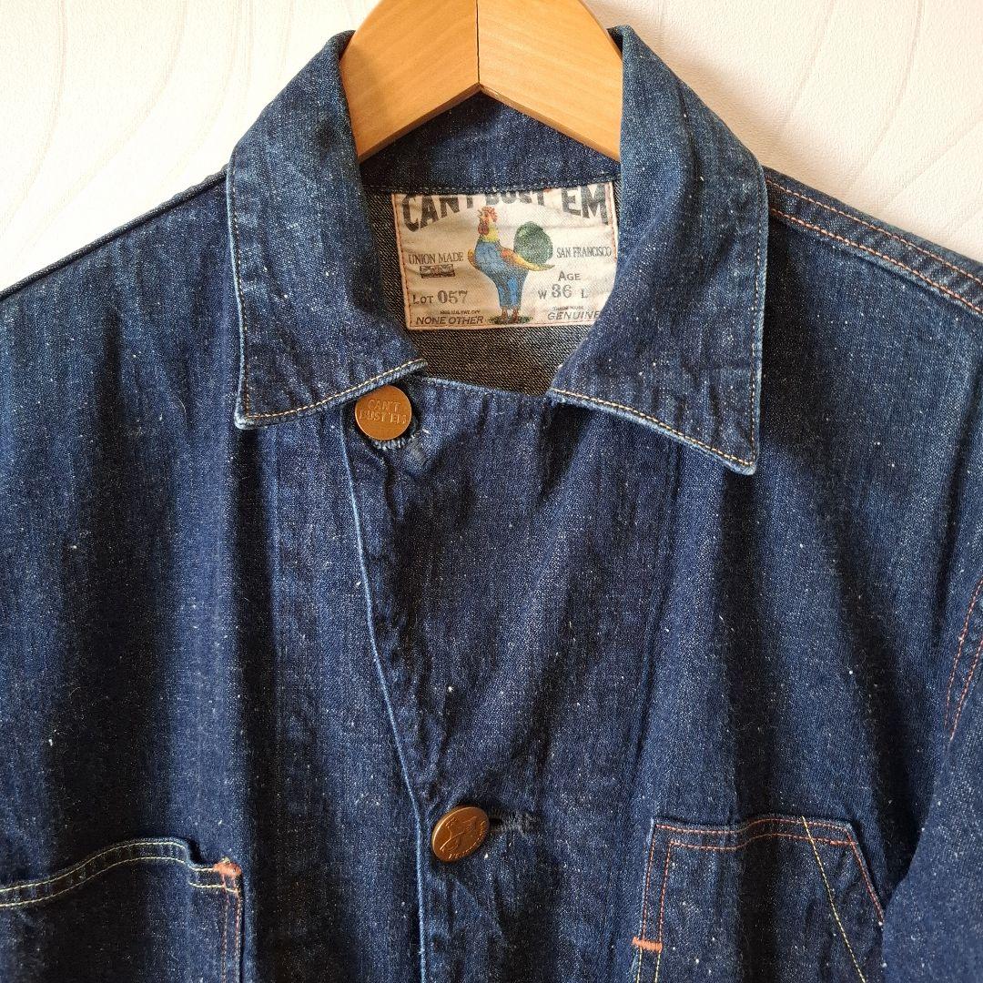 デニムカバーオールCANTBUS TEMキャントバステム デニムジャケット　36