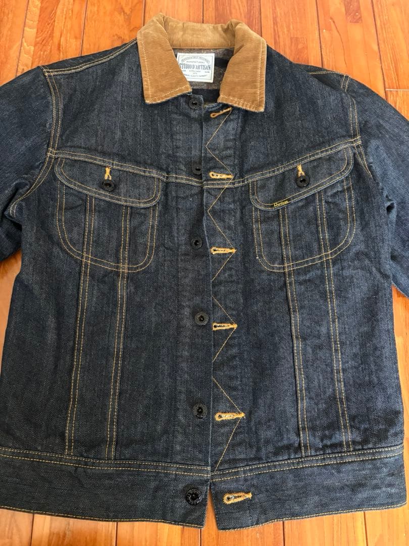 ステュディオダルチザン　ブランケットジャケット