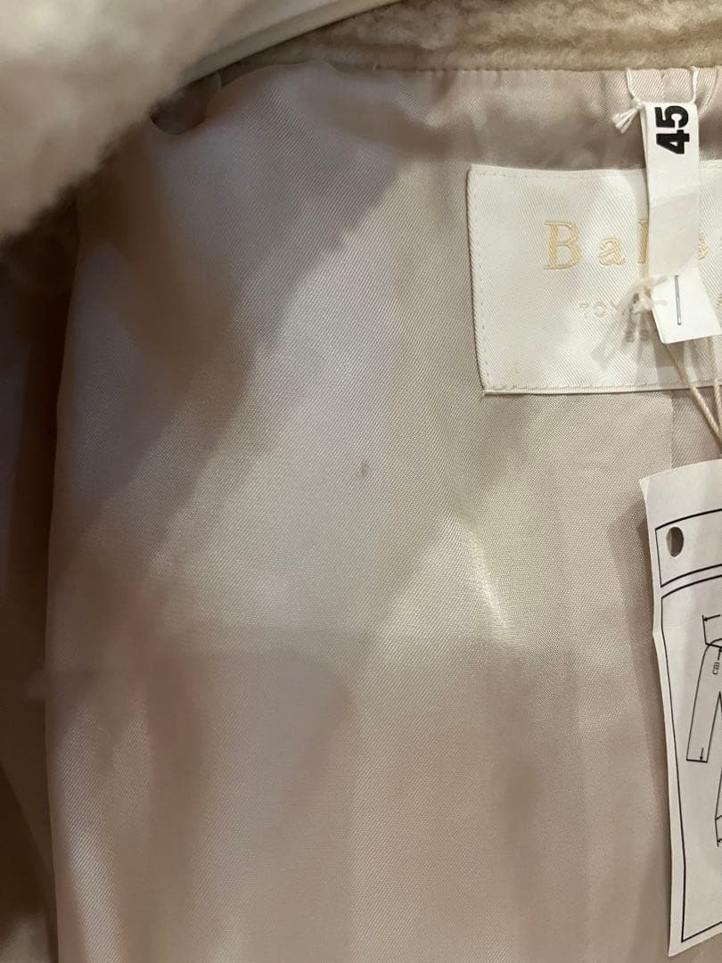 Ballseyボールジィ　ボアスライバー スタンドネックコート