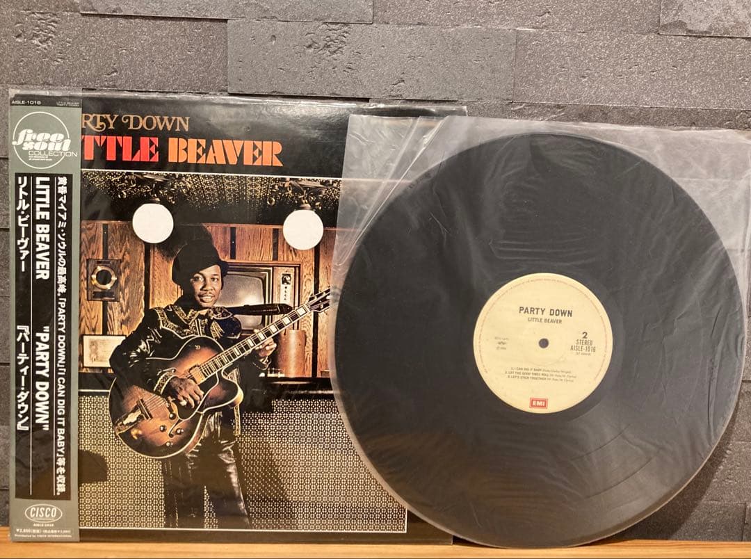 激レア!「LITTLE BEAVER/PARTY DOWN」 フリーソウル再発盤