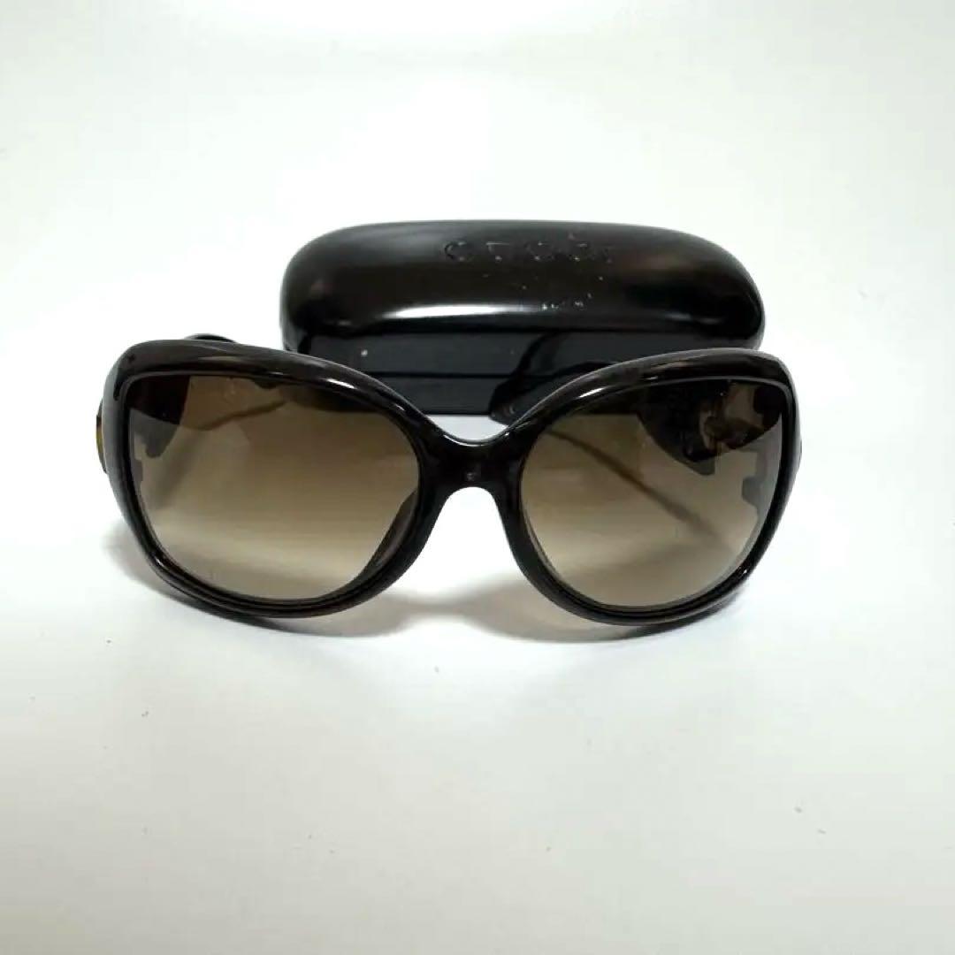 GUCCI バンブー　ブラックオーバーサイズサングラス