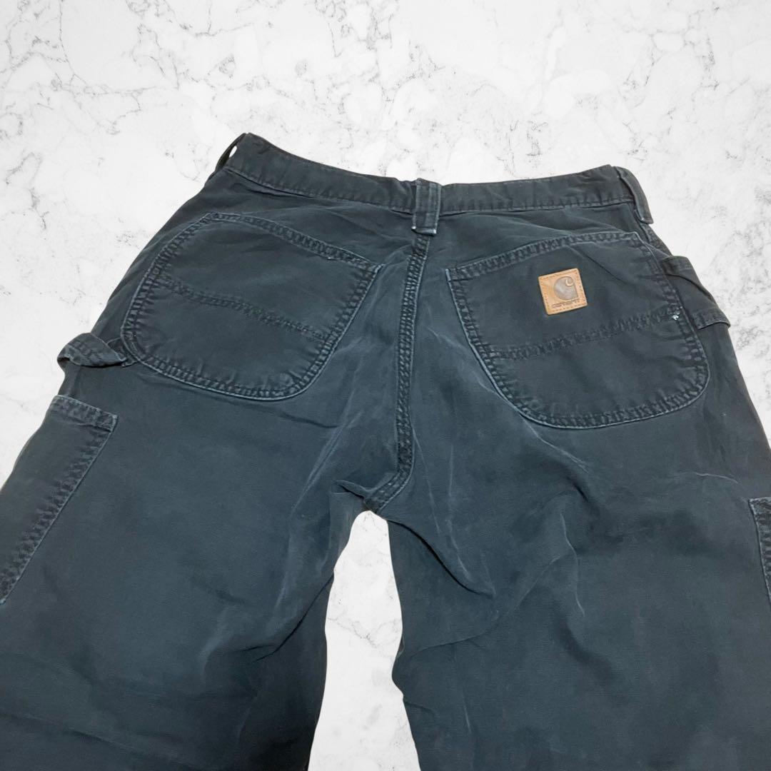 マ*ク様 carhartt ダック　ペインターパンツ　ブラック　ワークパンツ　3
