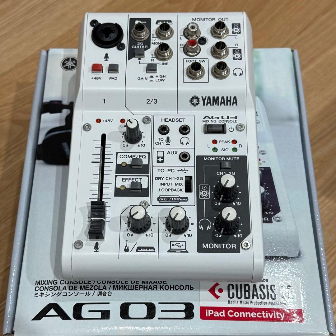 YAMAHA AG03 オーディオインターフェース　ミキサー