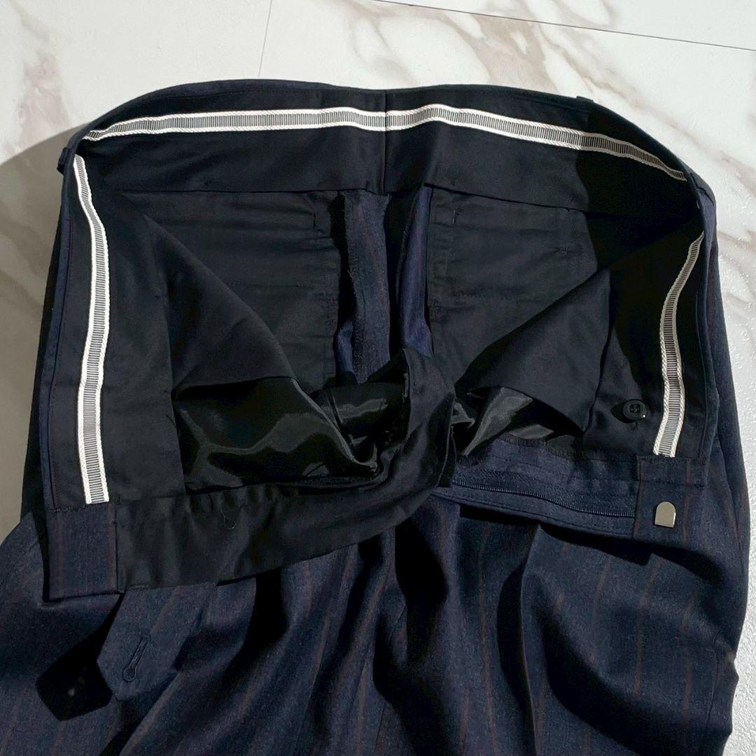 希少美品！エルメネジルドゼニア最上級14ミルミル14生地使用スリーピーススーツL