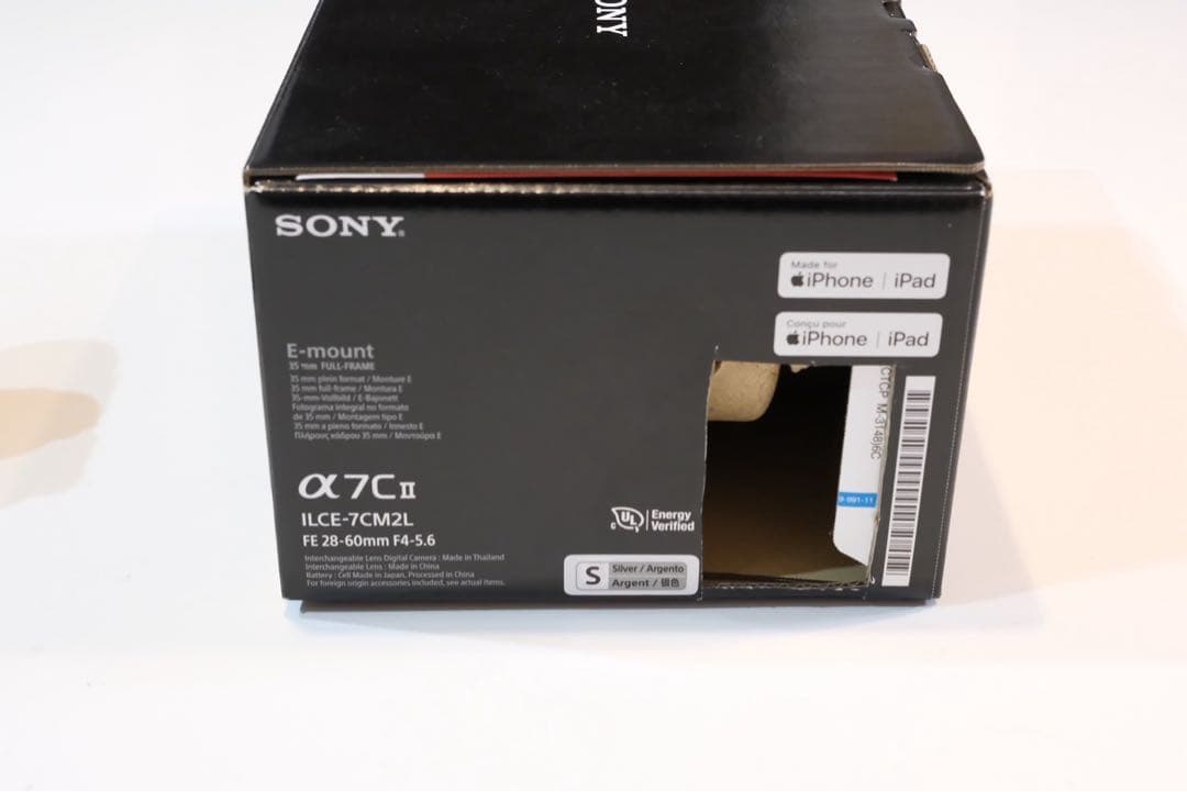 【美品】SONY α7C II ILCE-7CM2L シルバーFE28-60mm