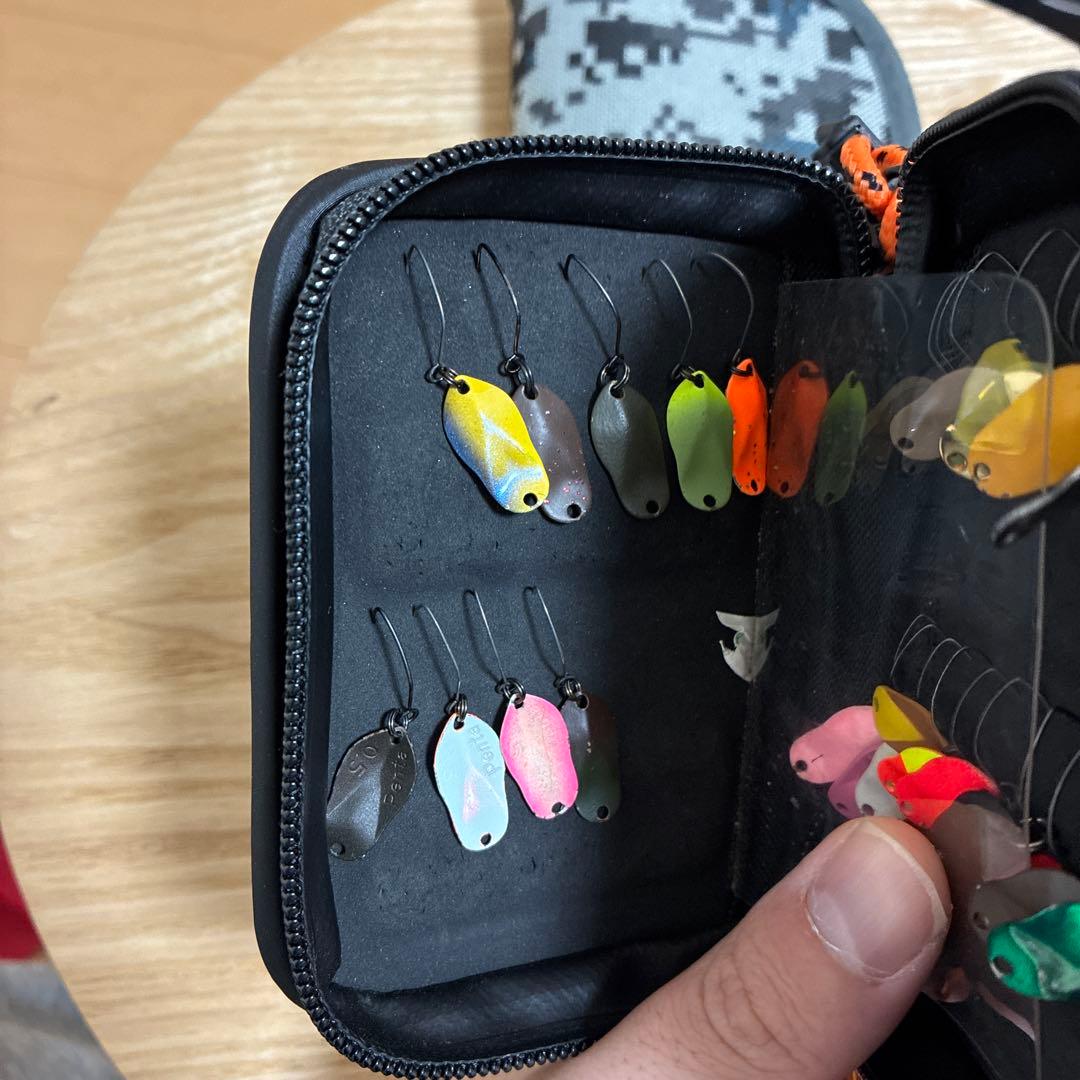 管理釣り場　スプーンセット売り