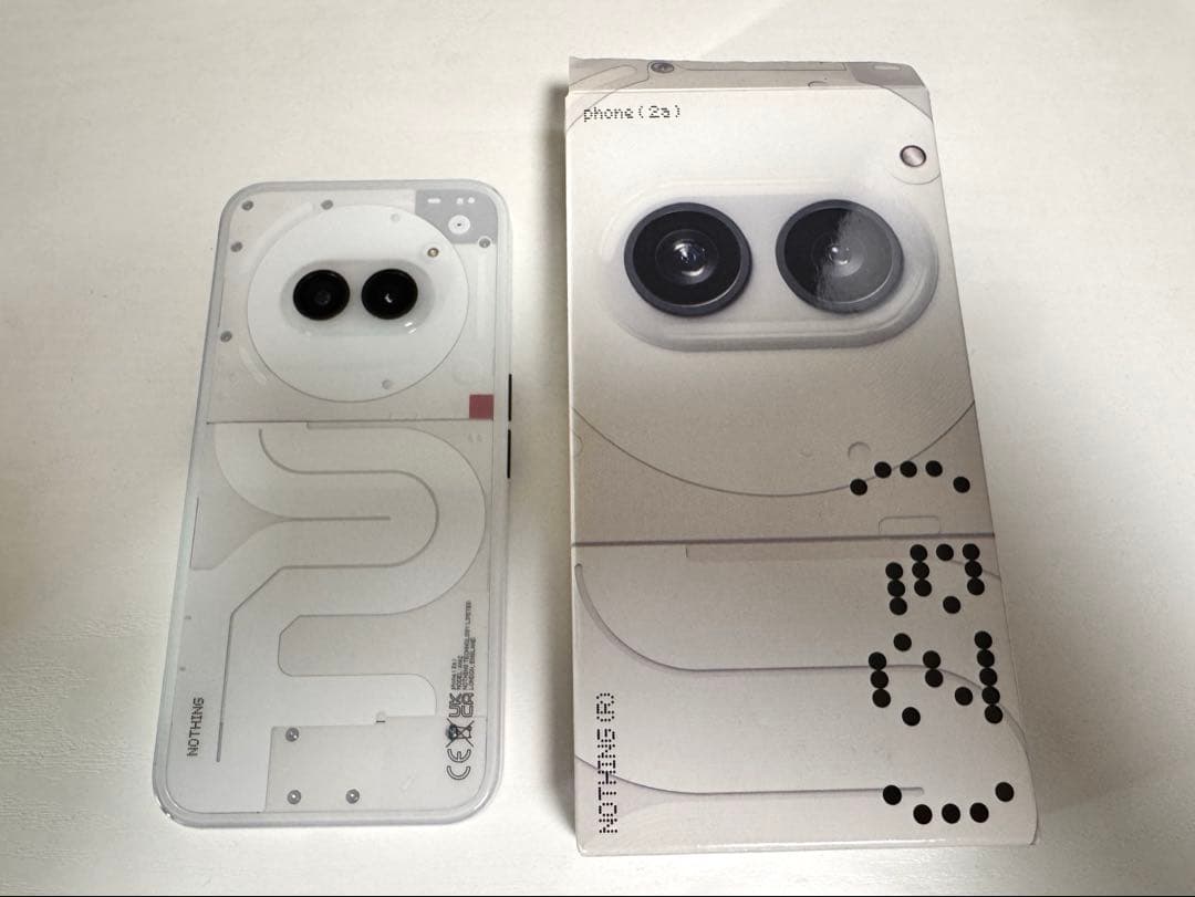 スマートフォン本体 Nothing Phone (2a) Milk