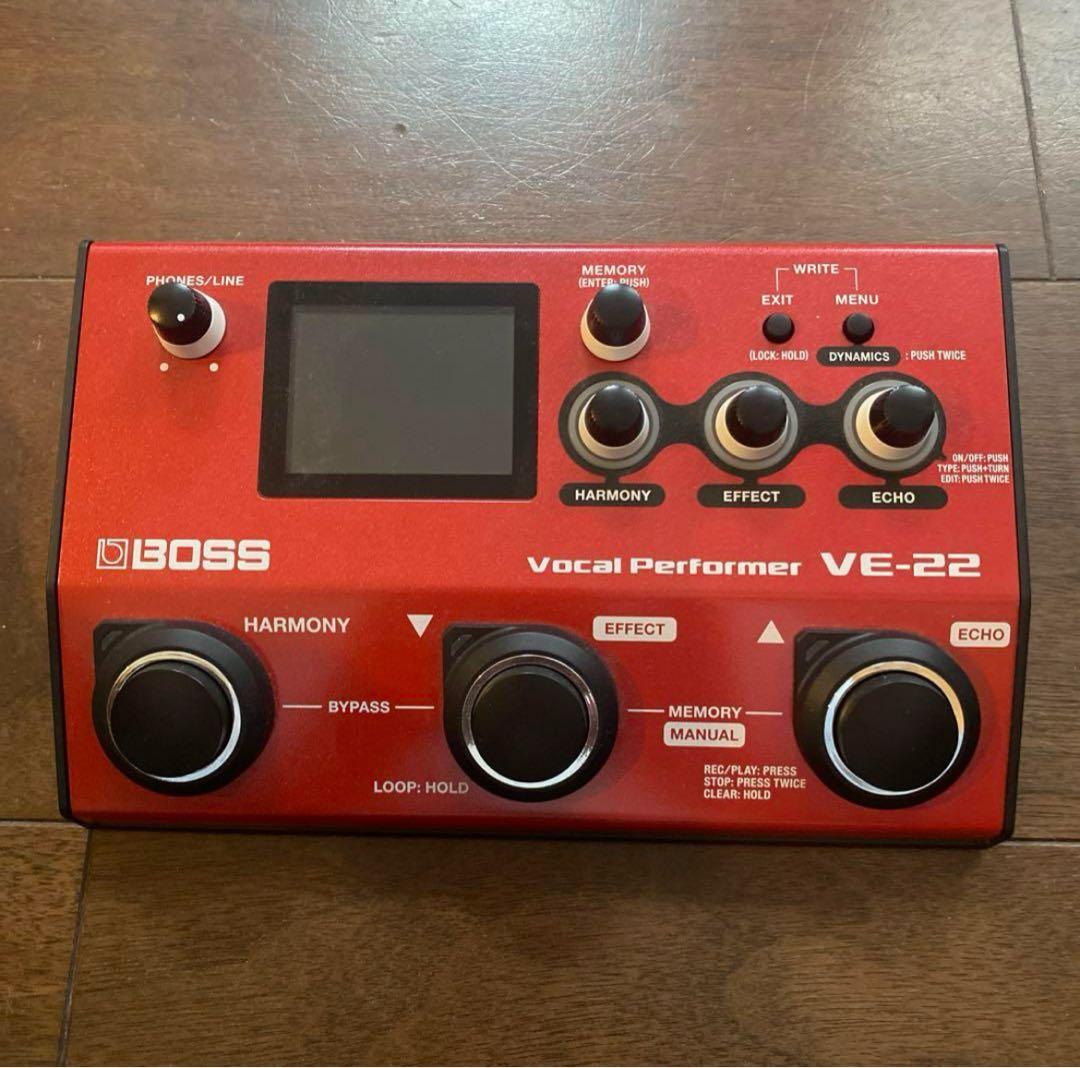 BOSS VE-22 ボーカルエフェクター ほぼ新品