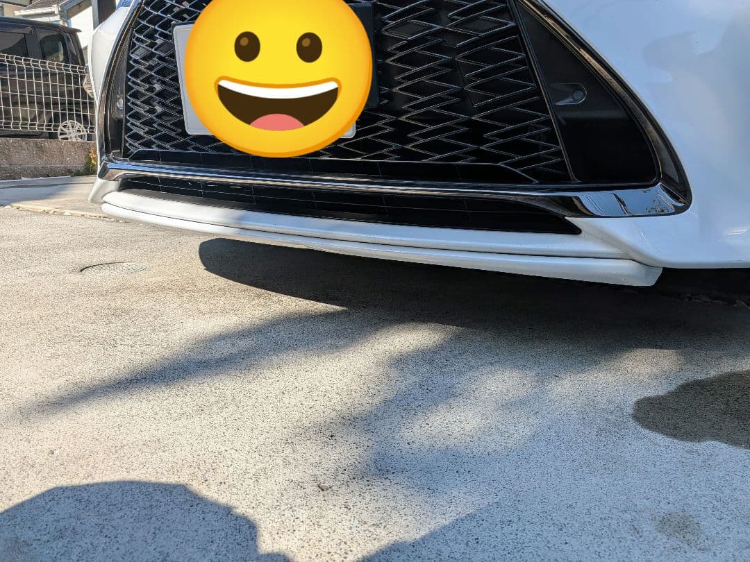 LEXUS　rc後期　TRDフロントスポイラー中央