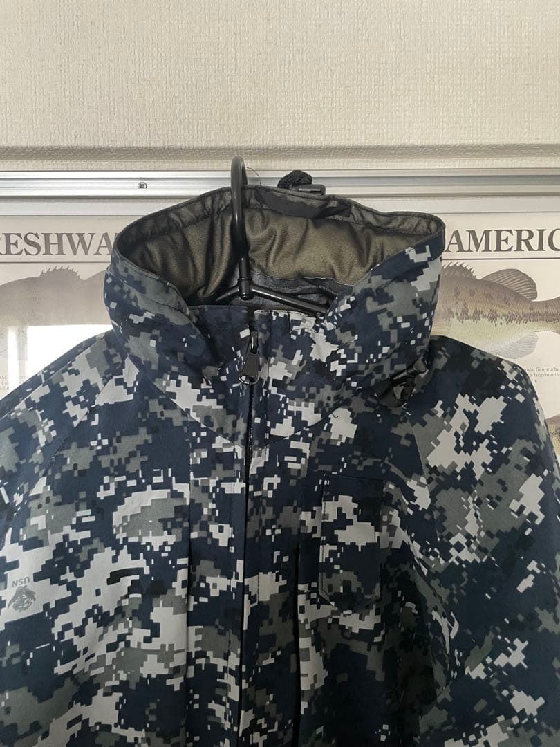 【US NAVY 実物】デジタルカモ ゴアテックスパーカー 米軍放出