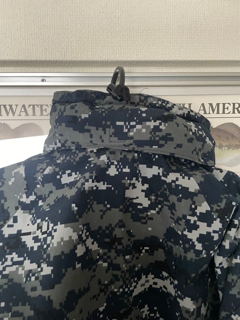【US NAVY 実物】デジタルカモ ゴアテックスパーカー 米軍放出