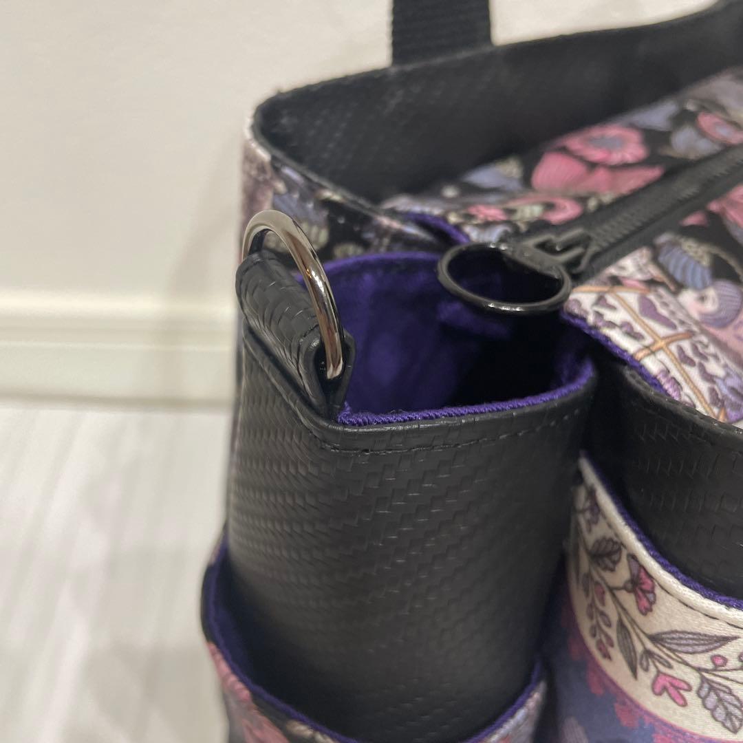 ジョリーフルール 3roomスクエアバッグ・M