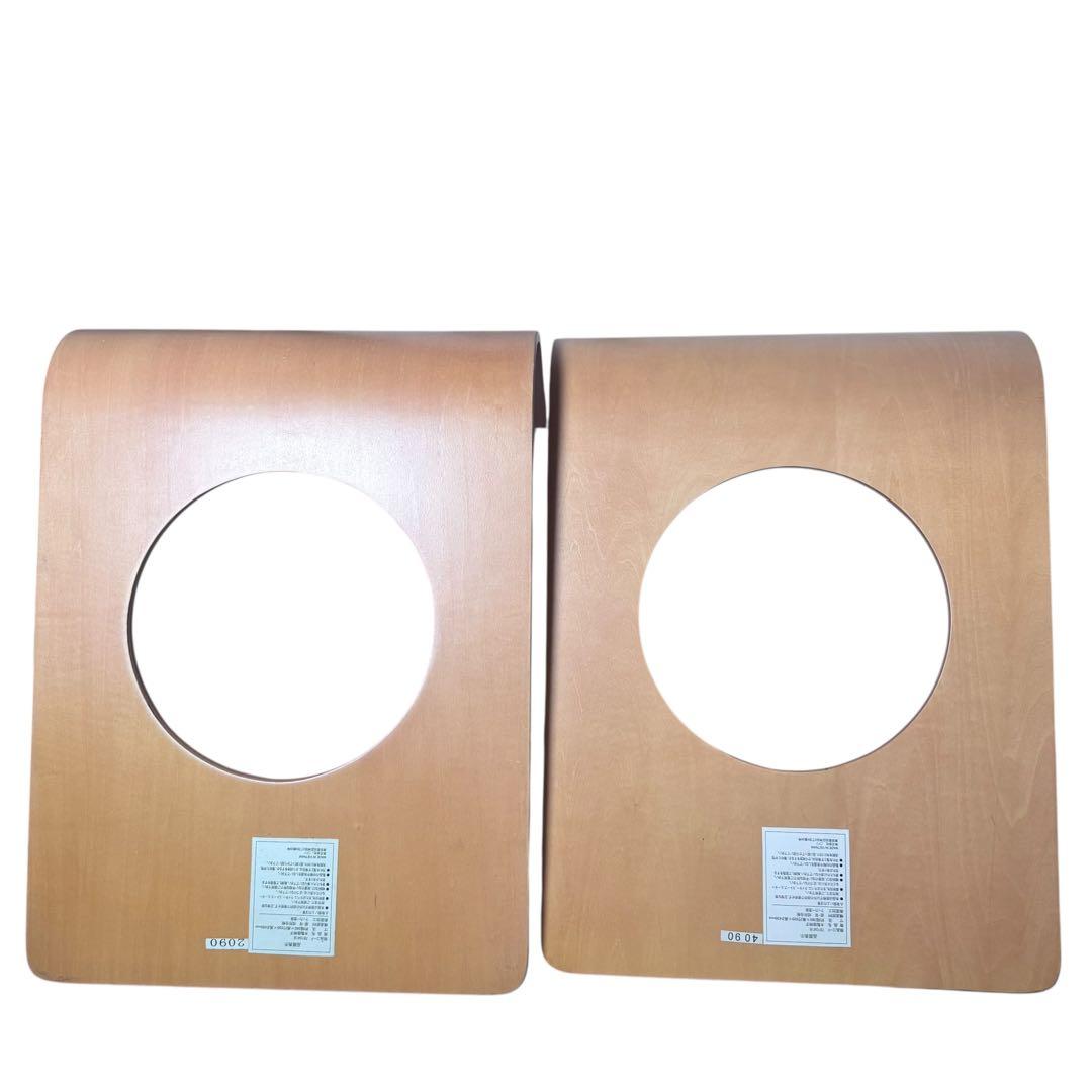 【美品】ニトリ 木製座椅子 曲木 和座椅子 4脚セット 旅館 椅子