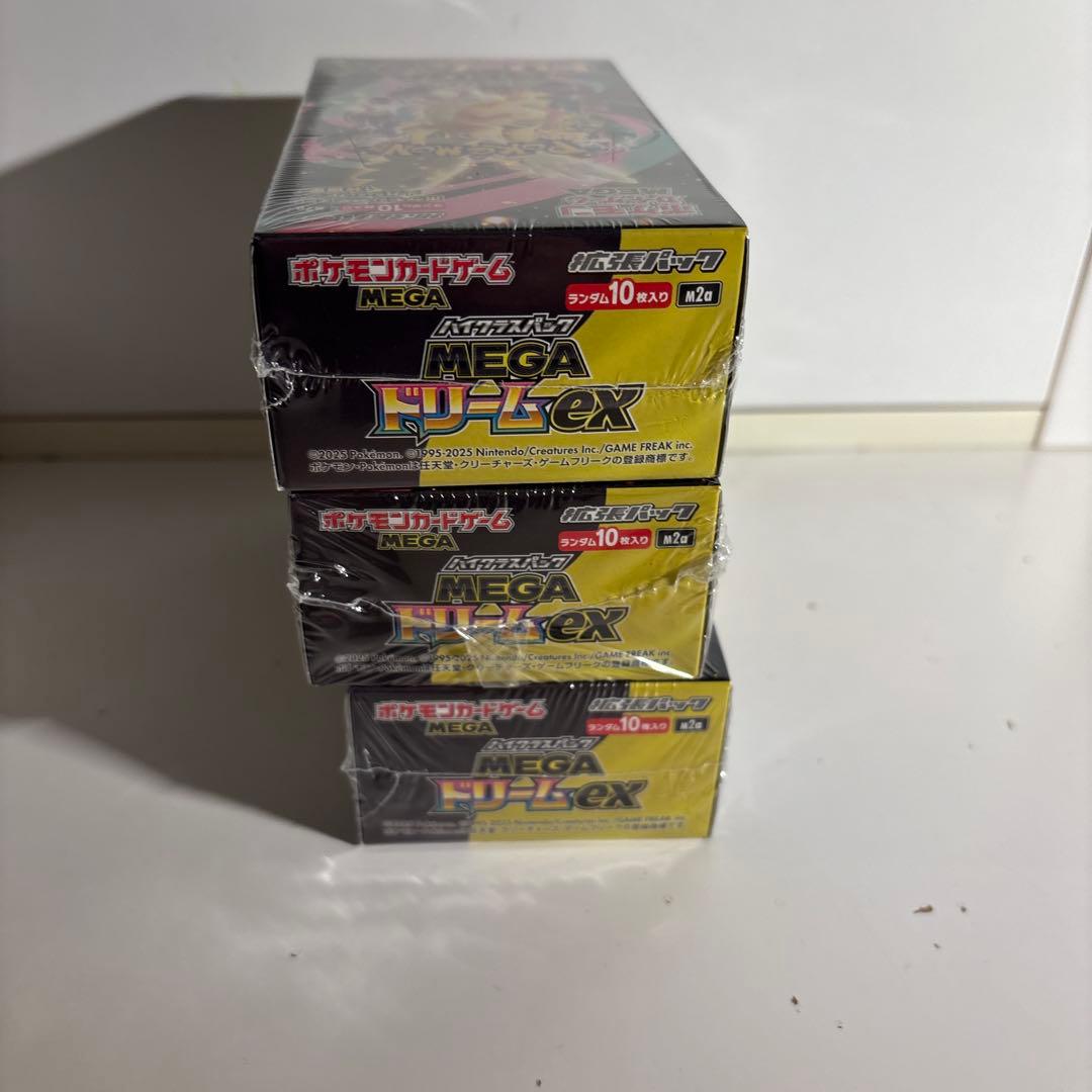ポケモンカード　MEGAドリームex シュリンク付きBOX
