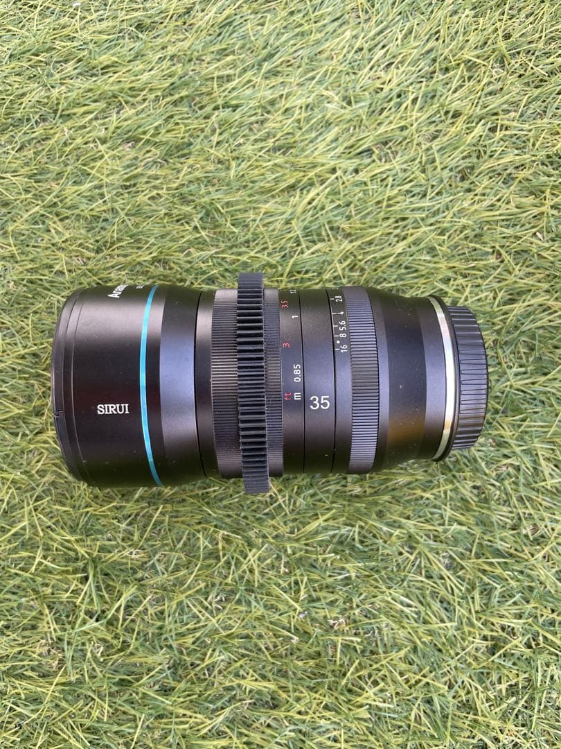 アナモルフィックレンズ 1.33x m43 とSonyアダプタとフィルターと鞄