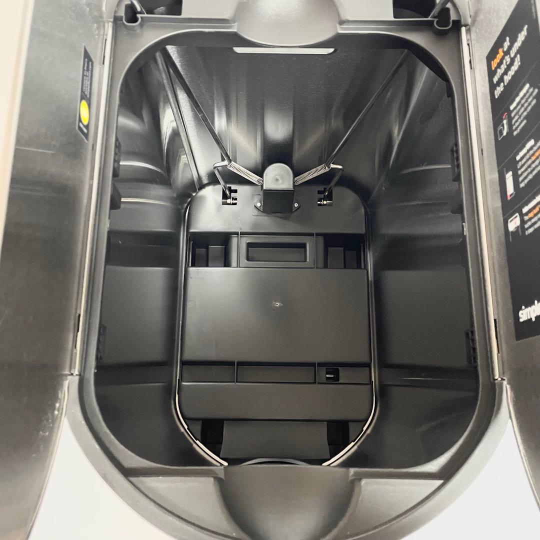 【未使用】simplehuman ステンレススチール ごみ箱 20L