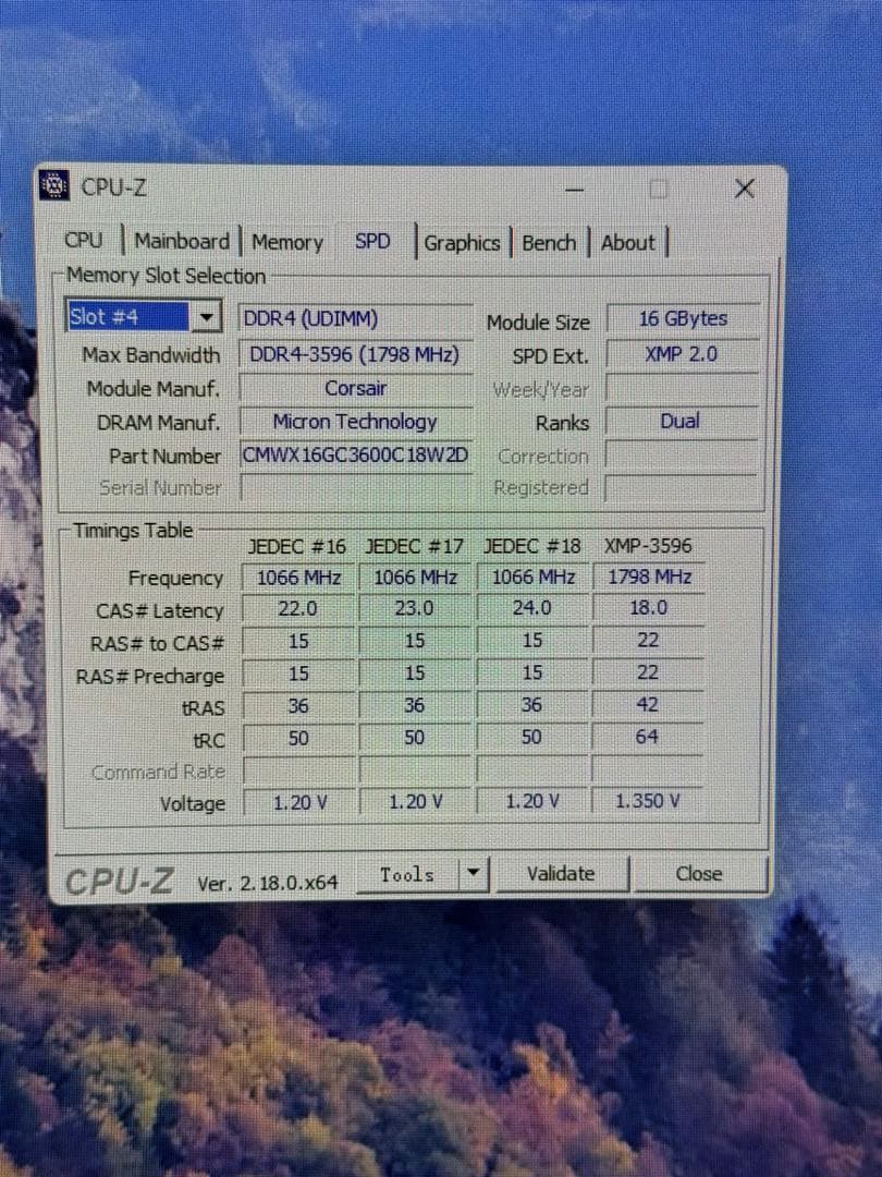 SPECTRIX ROG STRIX 吹雪DDR4-3600MHz 16GB×2