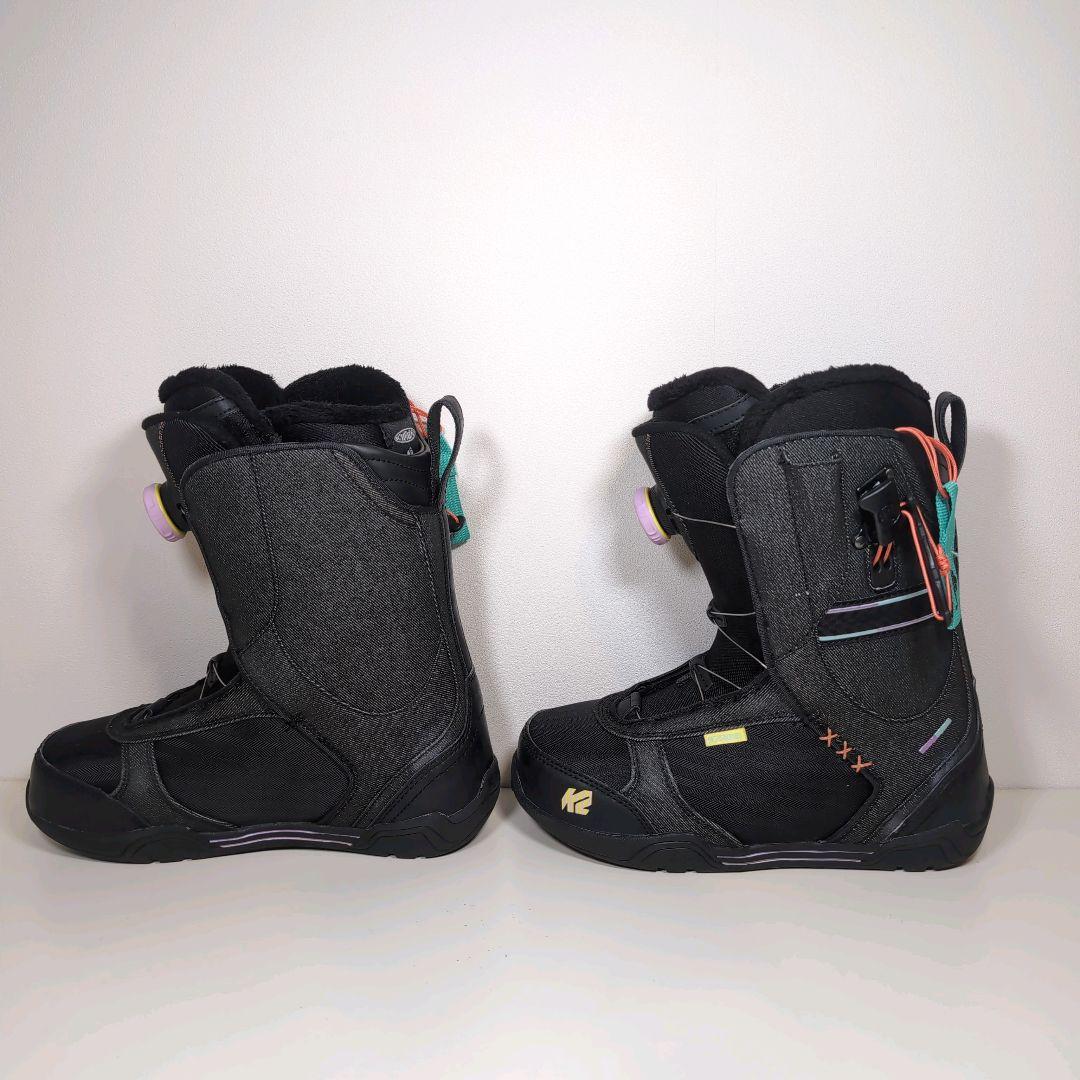 【美品】K2 MINK BOA LUX スノーボードブーツ 23.5cm