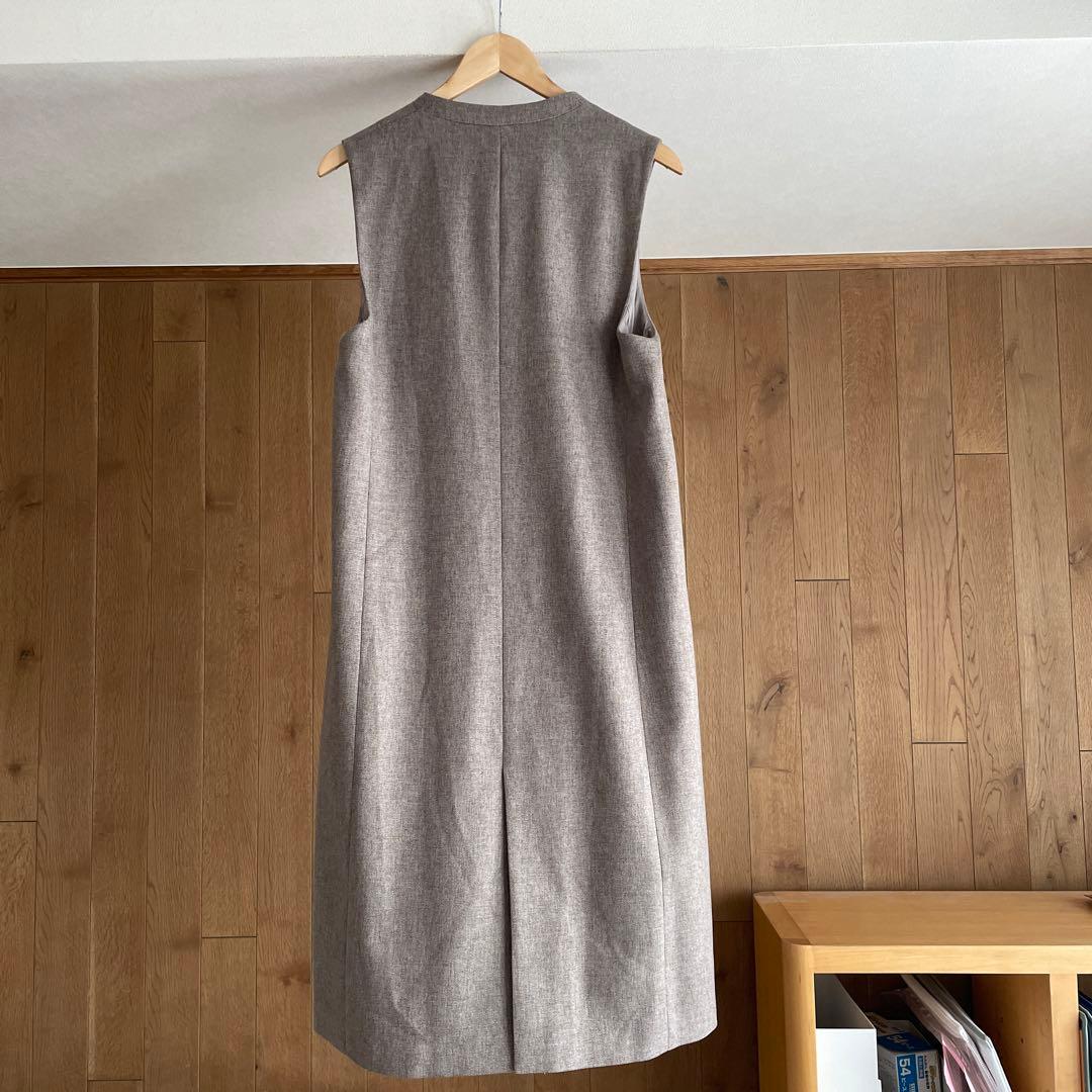 23区 ウールライクカルゼ ロングジレ