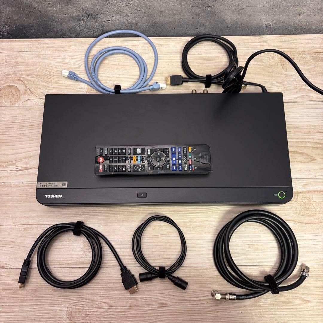 綺麗 リモコン付きTOSHIBA REGZA DBR-W507