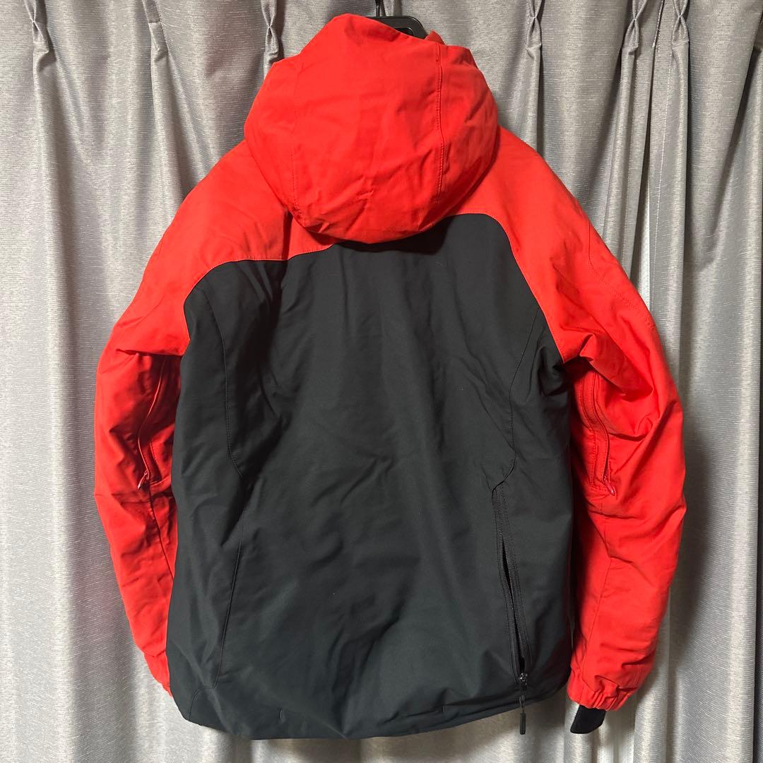 DESCENTE メンズ　M スキーウェア　上下セット　赤　スノボー