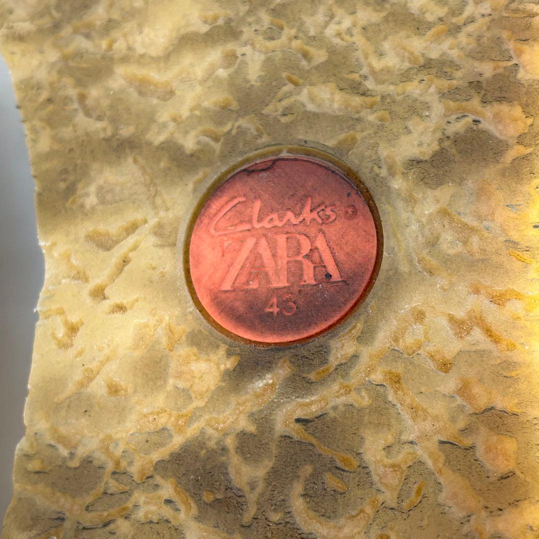 【極美品 激レア】Clarks × ZARA ワラビー ハラコ 定3.5万 43