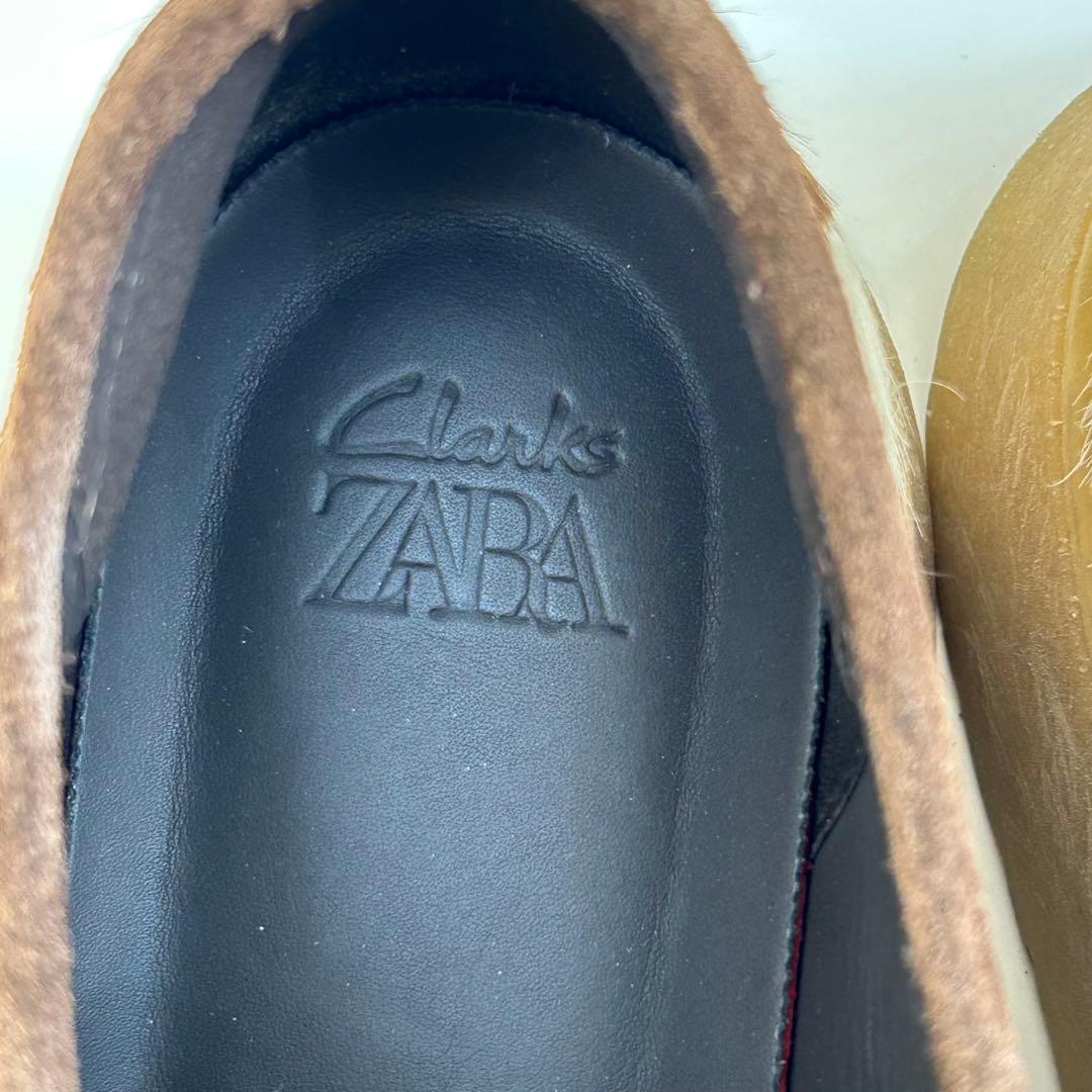 【極美品 激レア】Clarks × ZARA ワラビー ハラコ 定3.5万 43