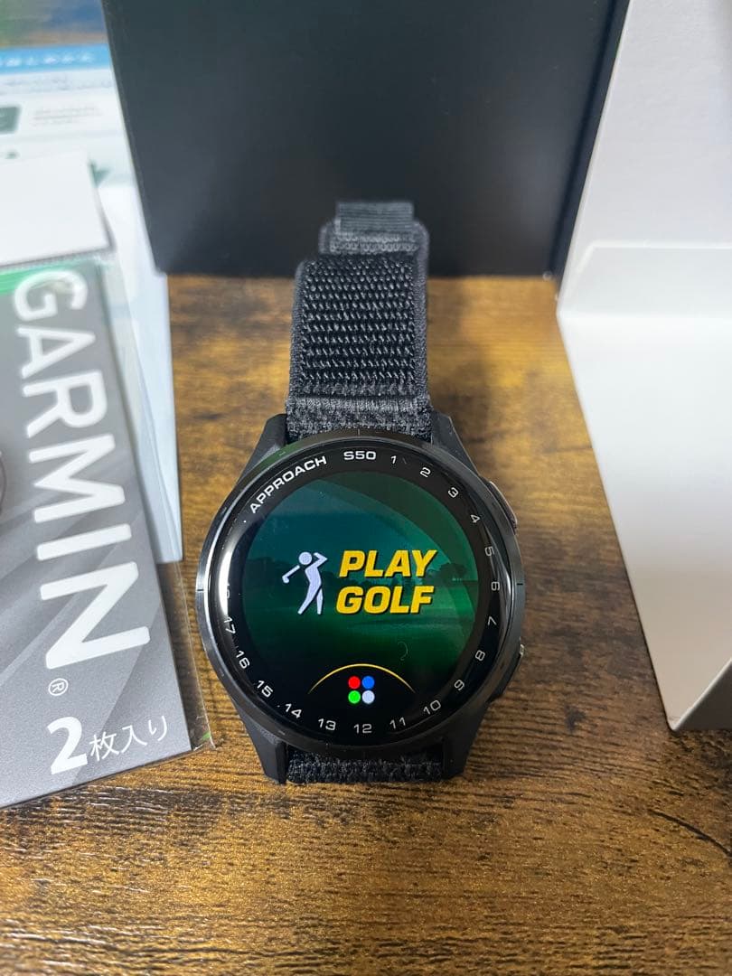 超美品！最新GARMIN Approach S50 GPSナビ