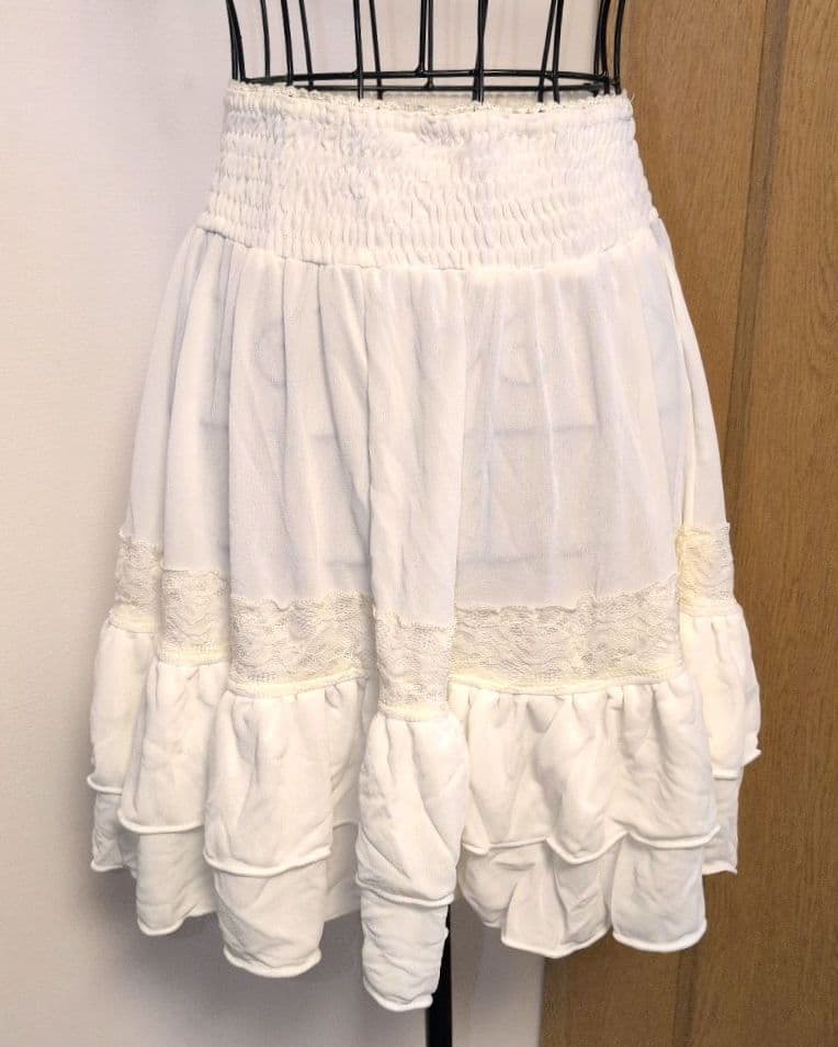 *新品タグ付* OZZONESTE チャイナ風フィッシュテールオーバースカート