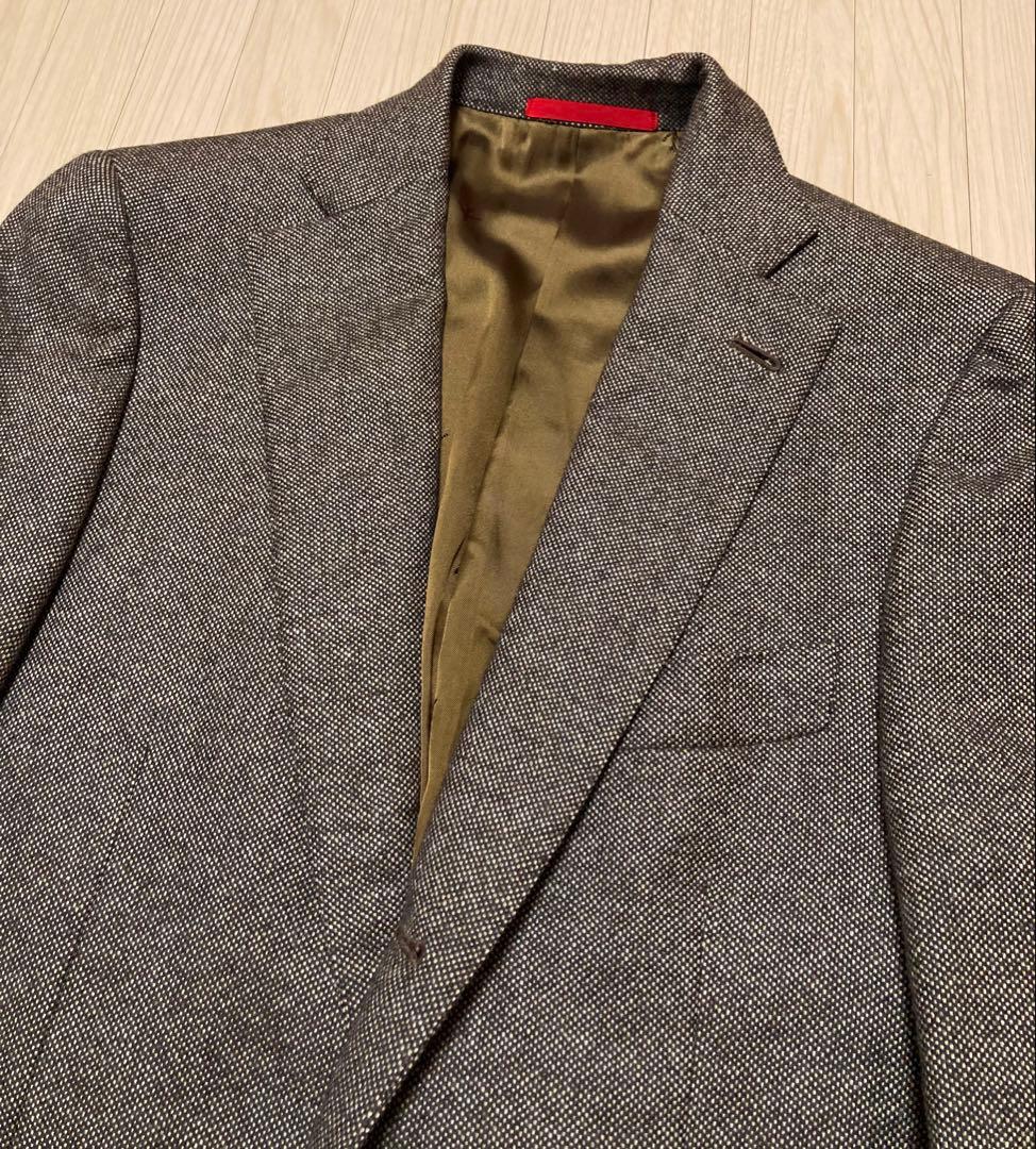 週末セール！美品！イザイア ISAIA 高級ジャケット LANA WOOL 44