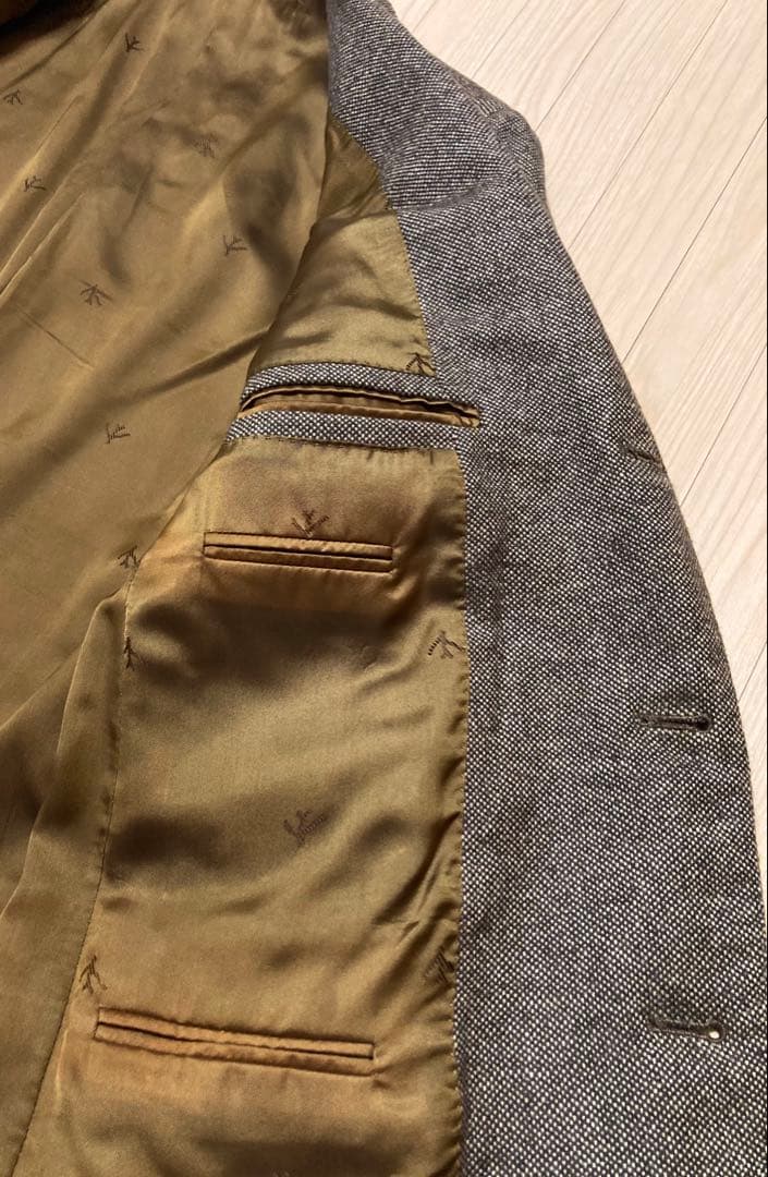 週末セール！美品！イザイア ISAIA 高級ジャケット LANA WOOL 44