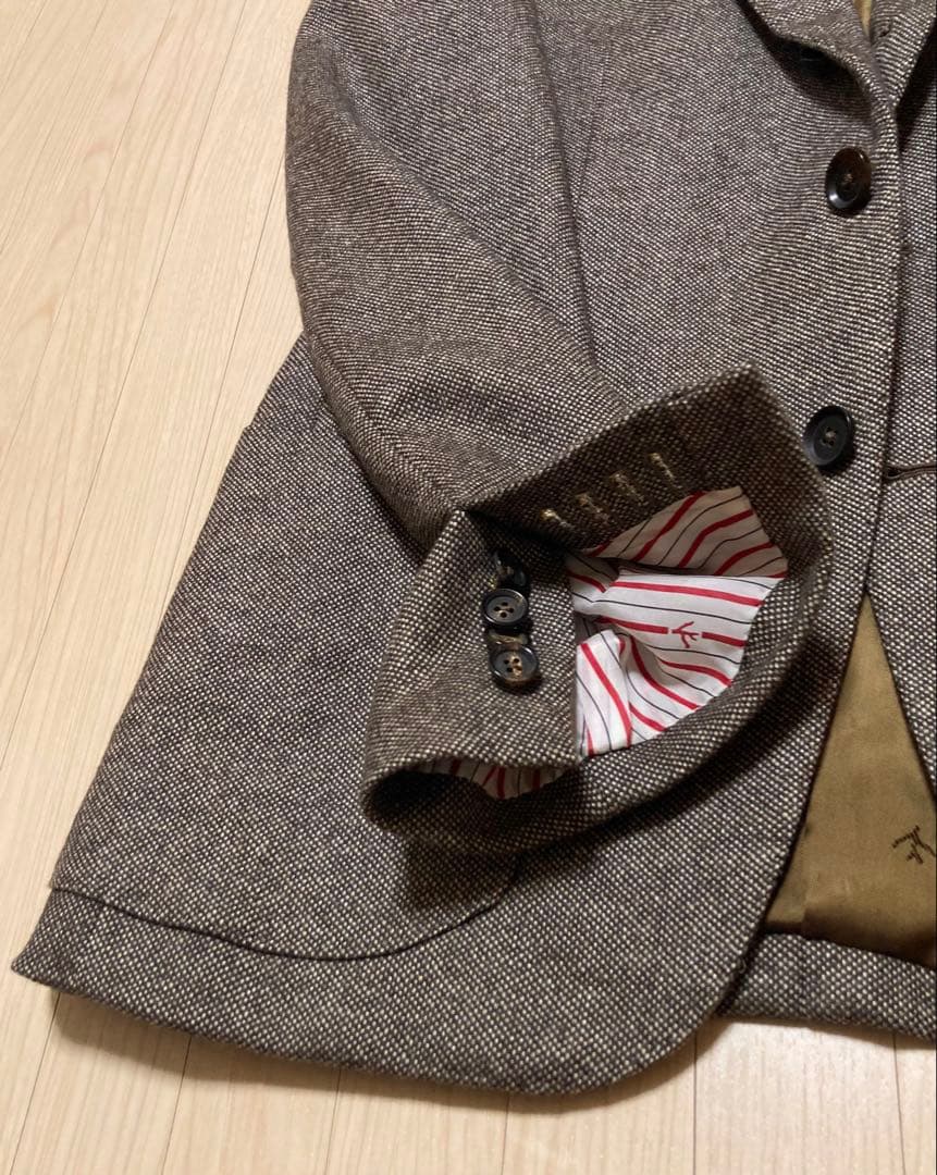 週末セール！美品！イザイア ISAIA 高級ジャケット LANA WOOL 44