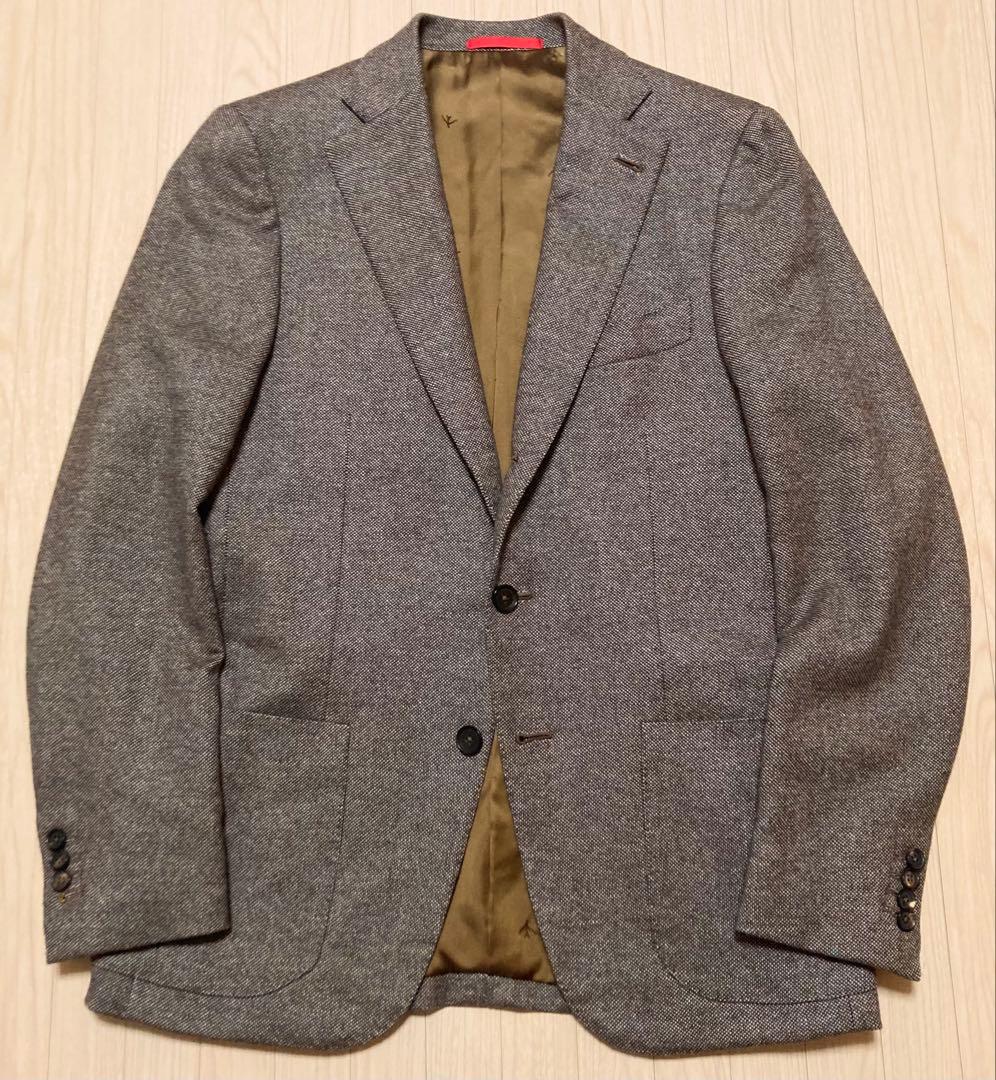 週末セール！美品！イザイア ISAIA 高級ジャケット LANA WOOL 44