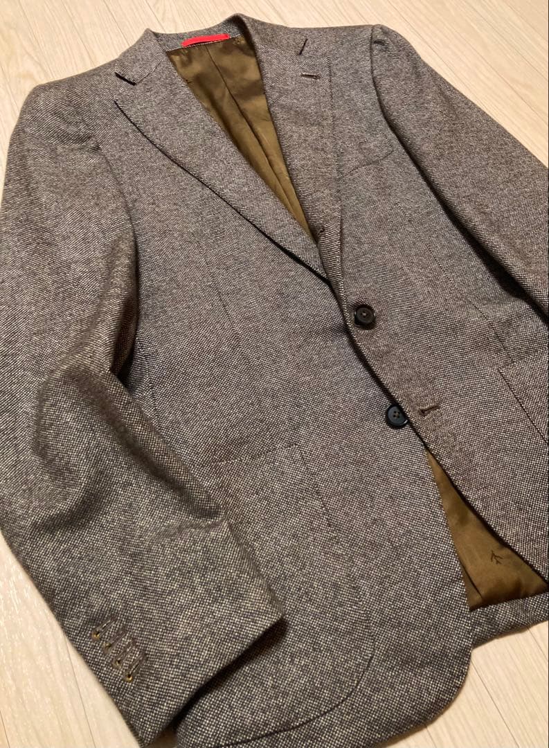 週末セール！美品！イザイア ISAIA 高級ジャケット LANA WOOL 44