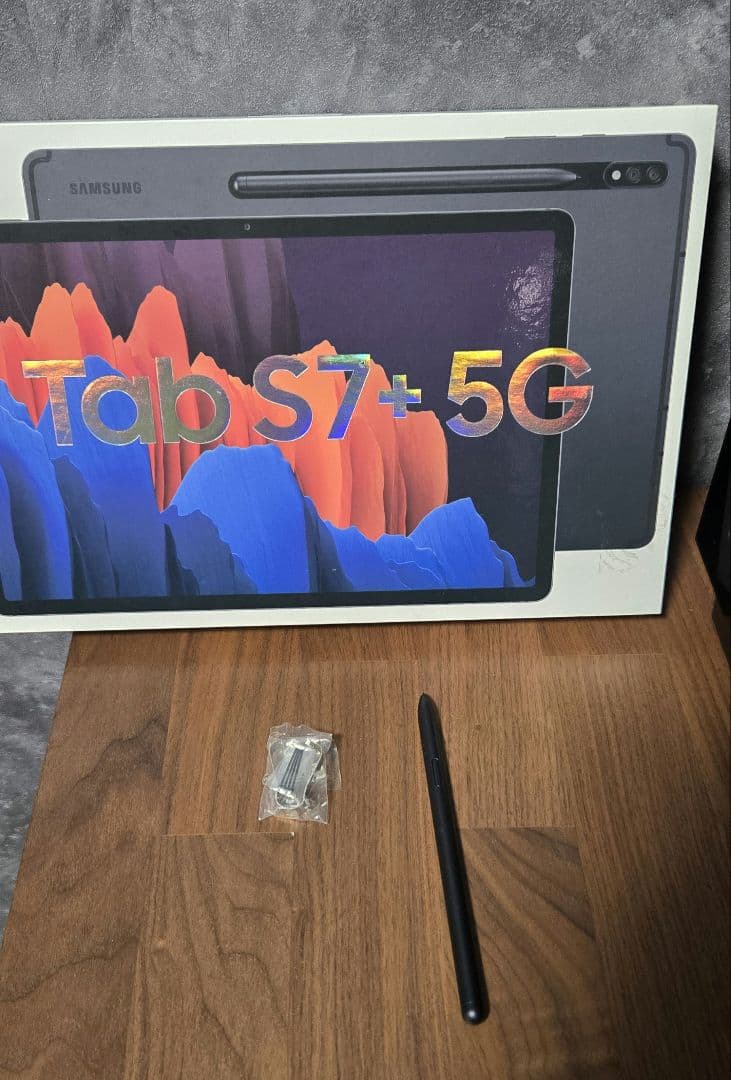 Galaxy Tab S7+5G 8GB/256GB＋純正キーボードカバー