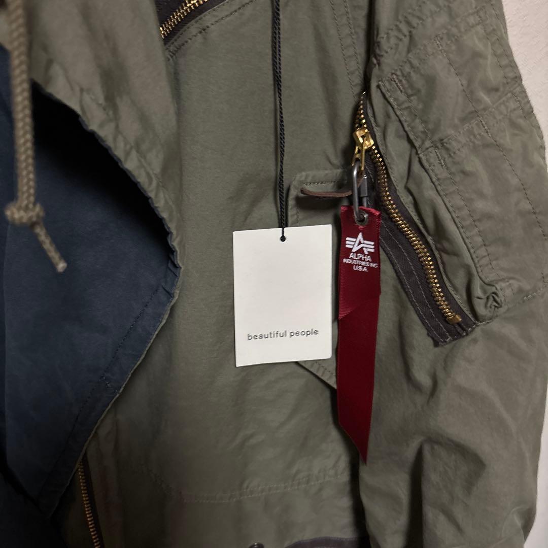 ALPHA beautifulpeopleビューティフルピープルモッズコート36