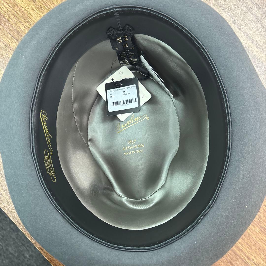 BORSALINO 　ボルサリーノ　390131　アレッサンドリア　62cm