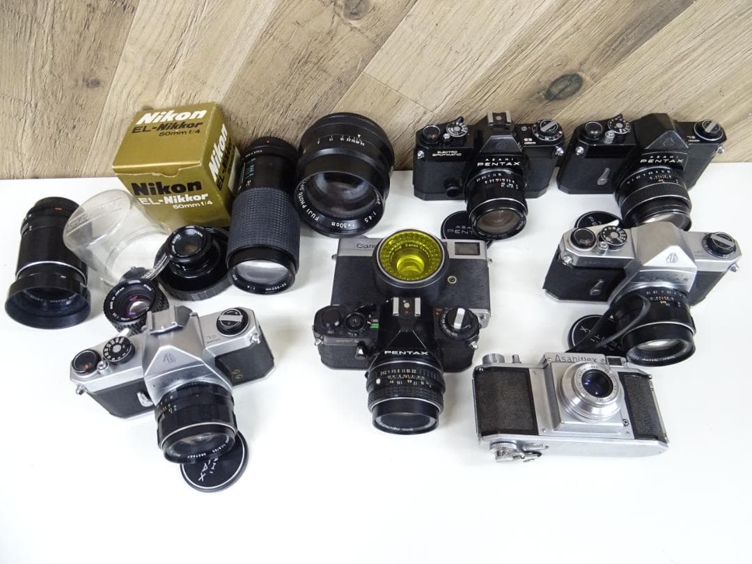 も*も様 博020 カメラ 7点 レンズ付き ペンタックス キャノン ニコン