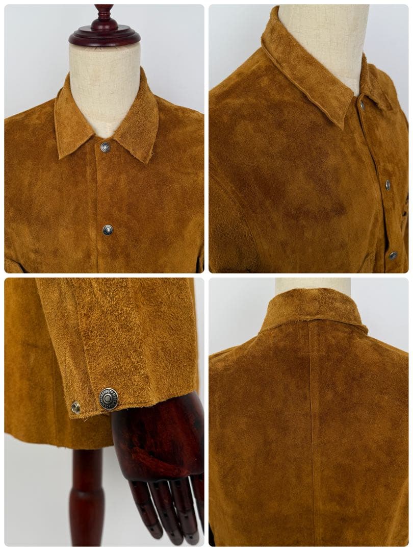 orSlow 牛革 スエード レザー カバーオール オアスロウ vintage