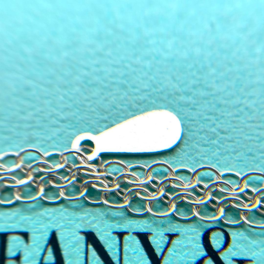 希少　ティファニー　メッシュ　チェーンのみ　ネックレス　シルバー　約67cm