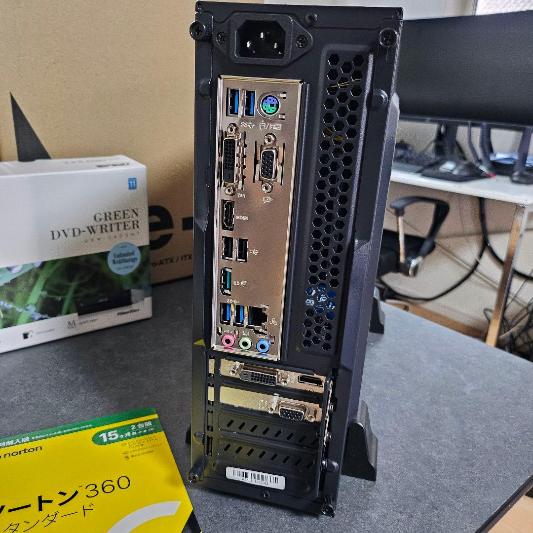 新品デスクトップPC　Ryzen 5 3500 GT710 DVD-RW