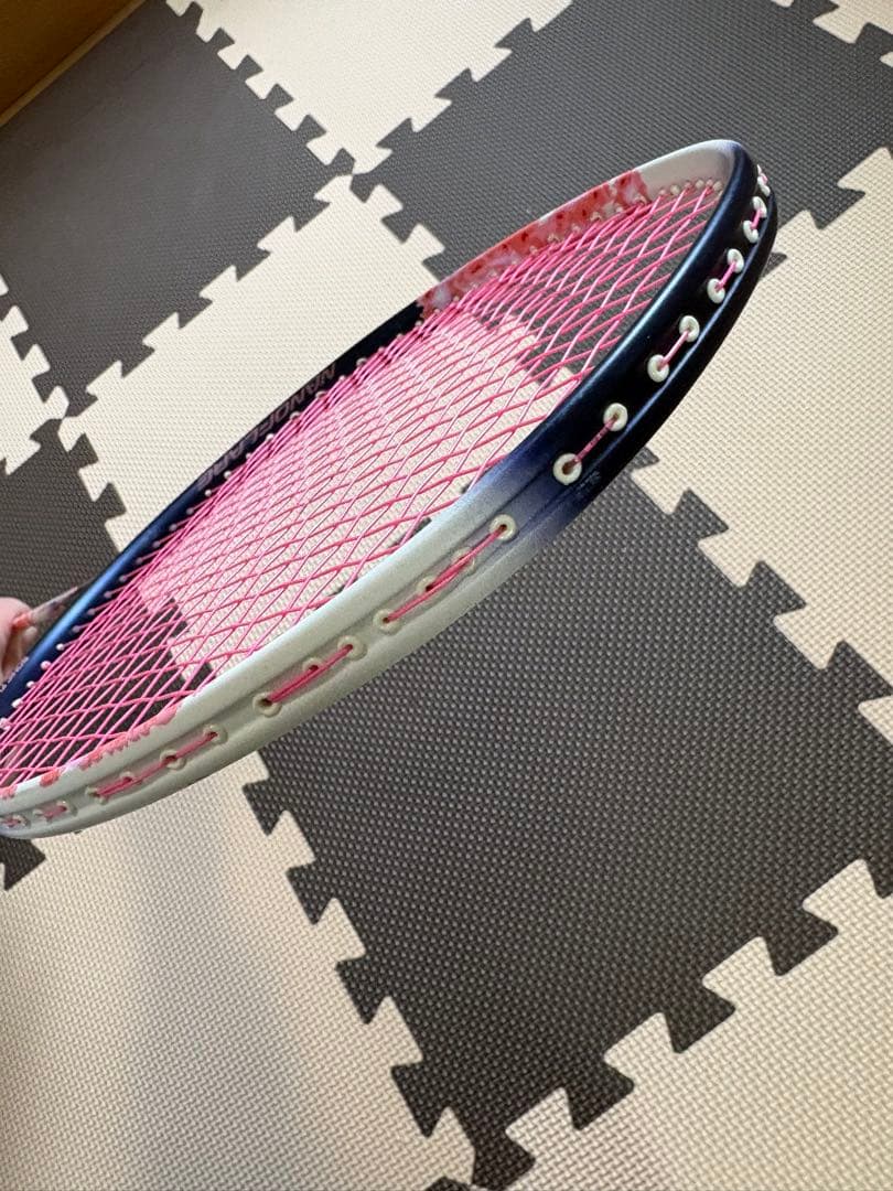 【美品】YONEX バドミントンラケット ナノフレア300 袋付き
