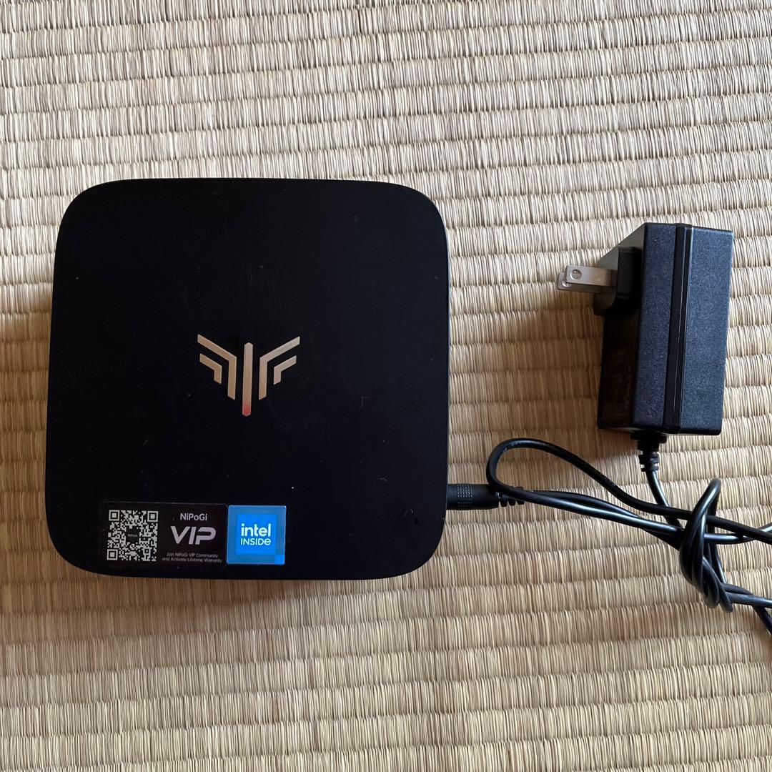 NiPoGiAk1plus IntelN95ミニPC 16GBメモリ512SSD