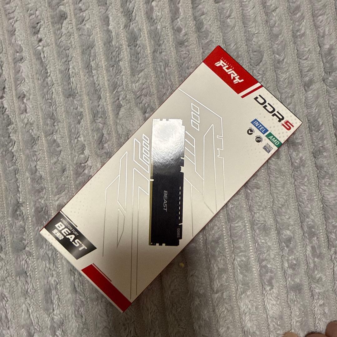 メモリー KINGSTON RAM FURY DDR5 16GB 6000MHz