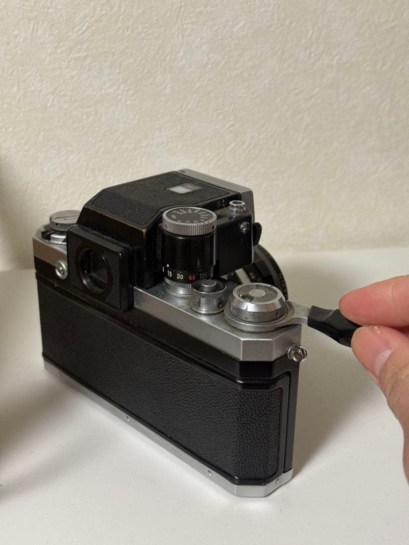 動作品　Nikon Ｆフォトミック　28mmF3.5　一眼レフカメラ