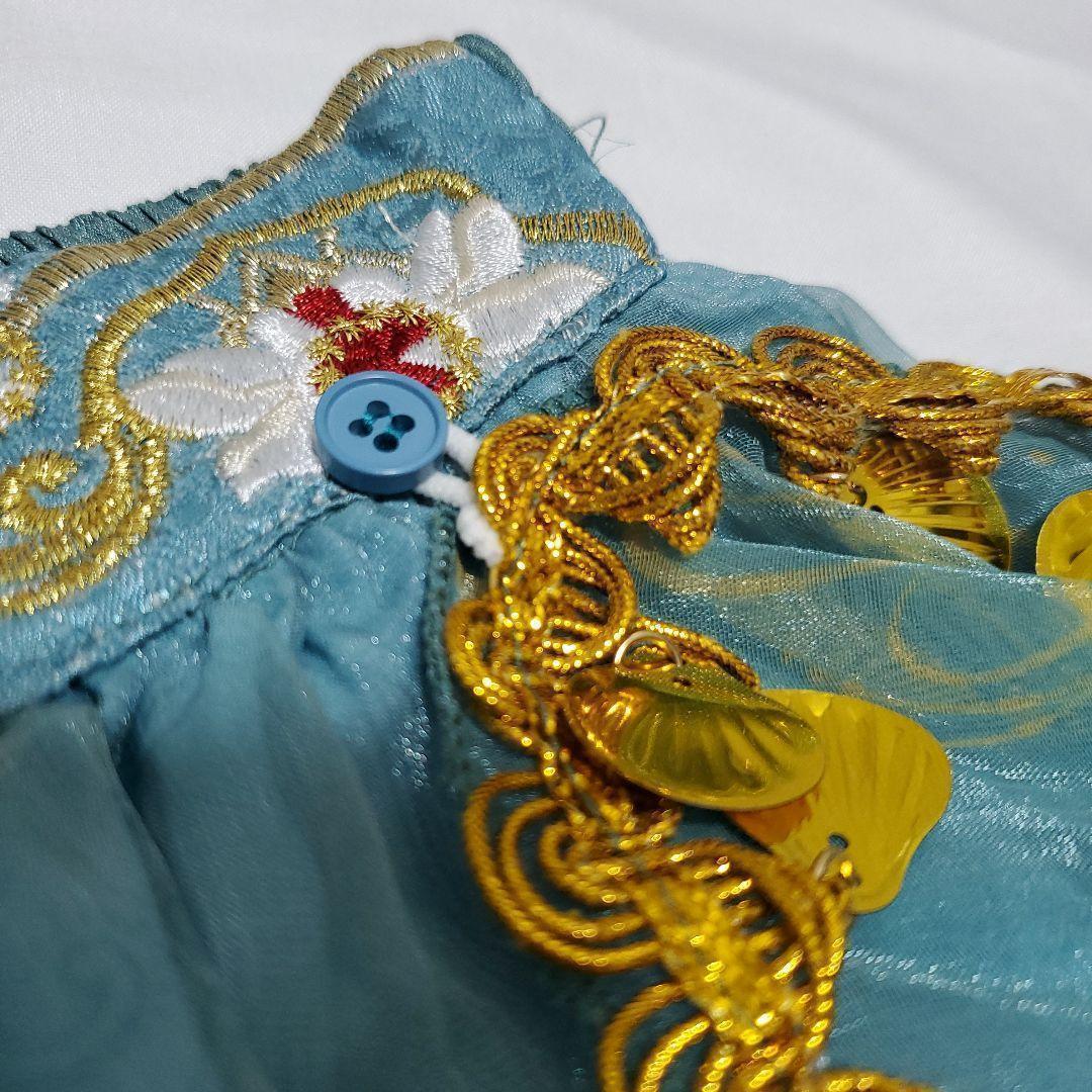 110サイズ♡レア♡上質♡本格的！ジャスミン コスチューム ドレス セットアップ