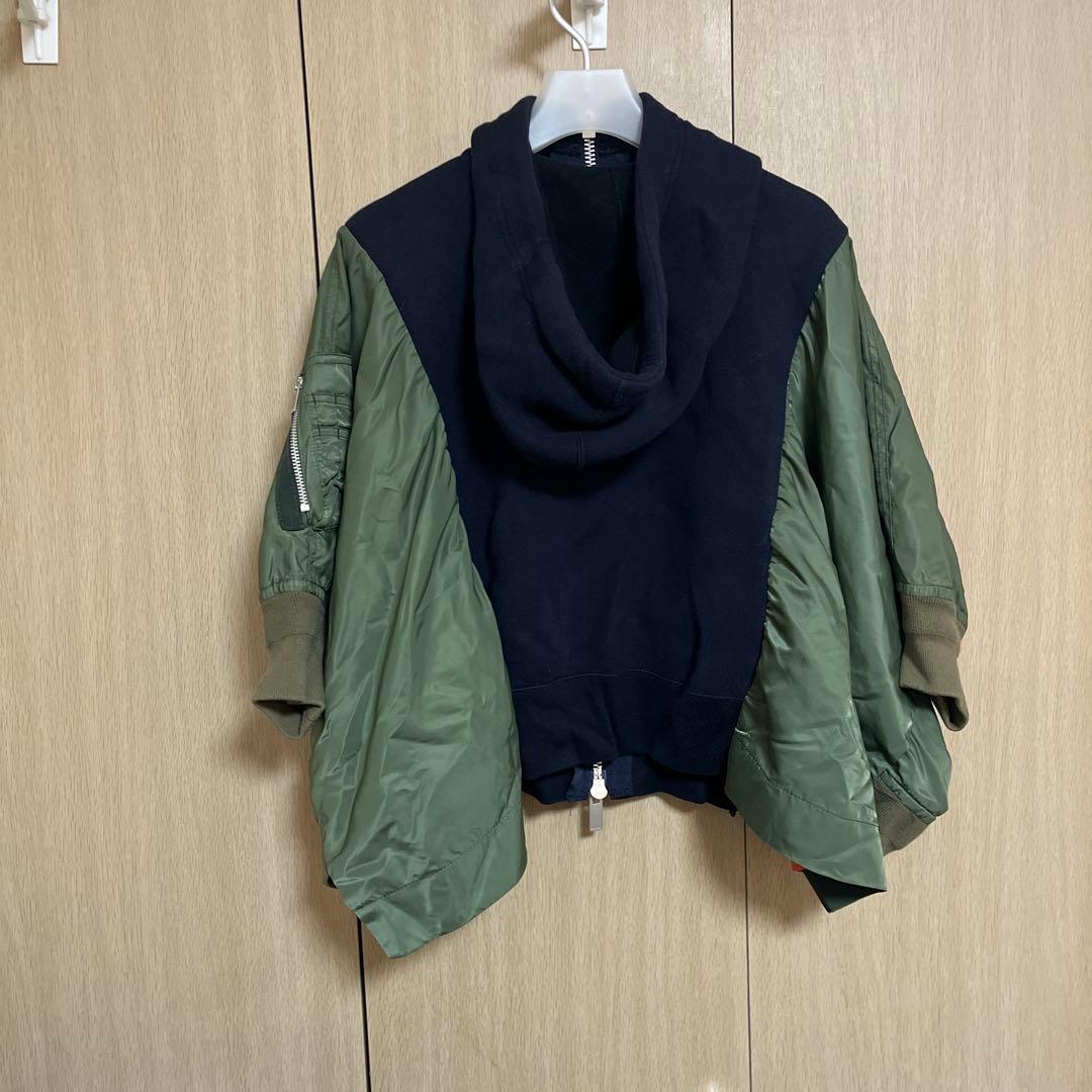 sacai MA-1切り替えパーカー