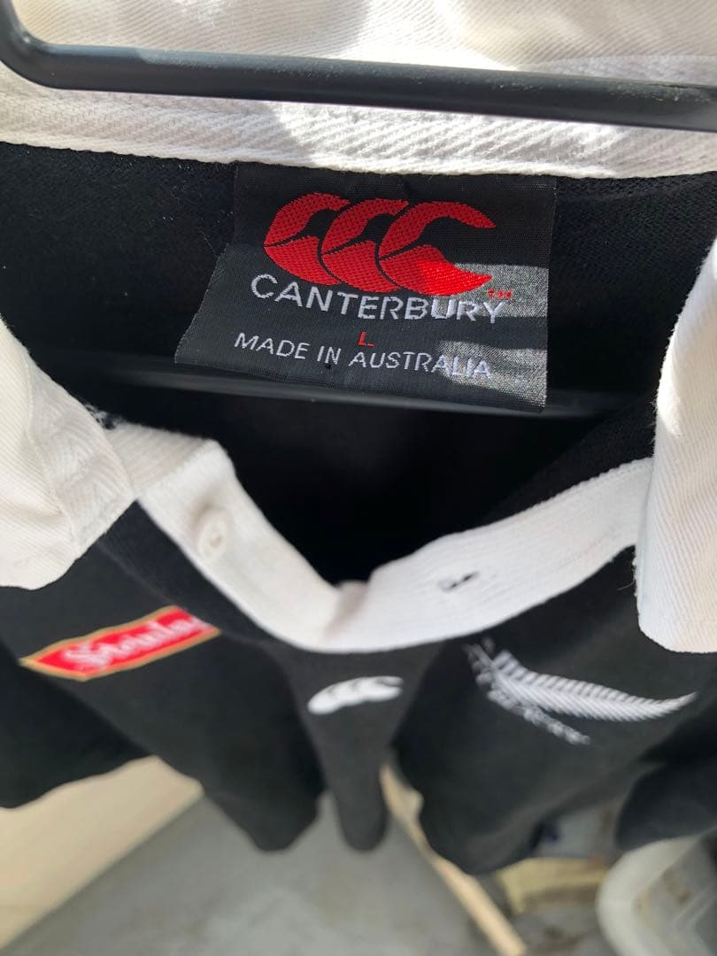 ニュージーランドオールブラックス 半袖ラグビージャージ