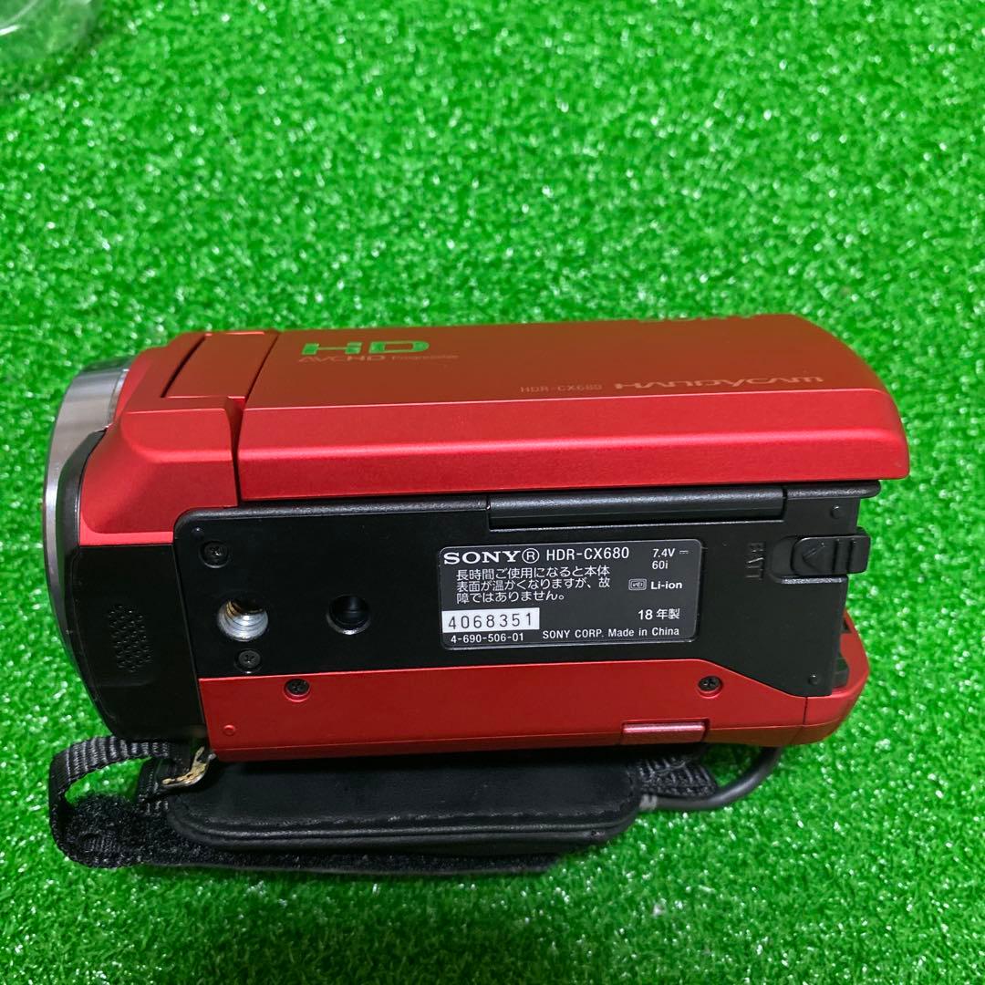 HDR-CX680 レッド　2018年製