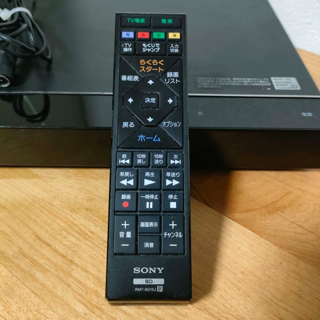 SONY ソニー　ブルーレイレコーダー HDD500GB BDrecorder